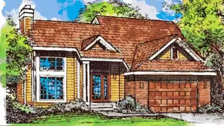 image of bungalow house plan 1426