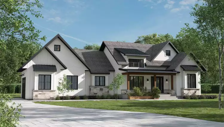 image of ranch house plan 6365