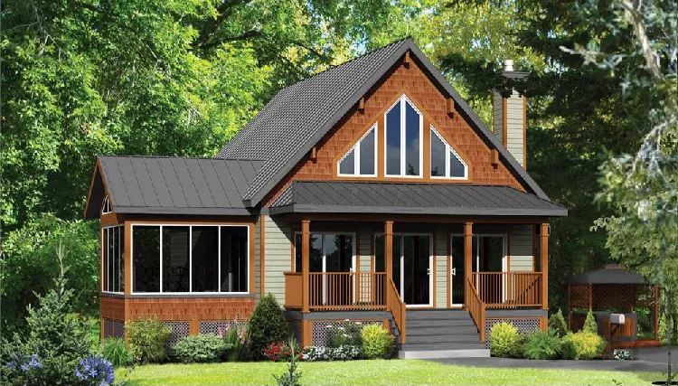 image of bungalow house plan 9895