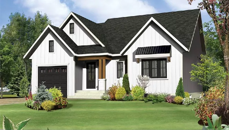 image of ranch house plan 9902