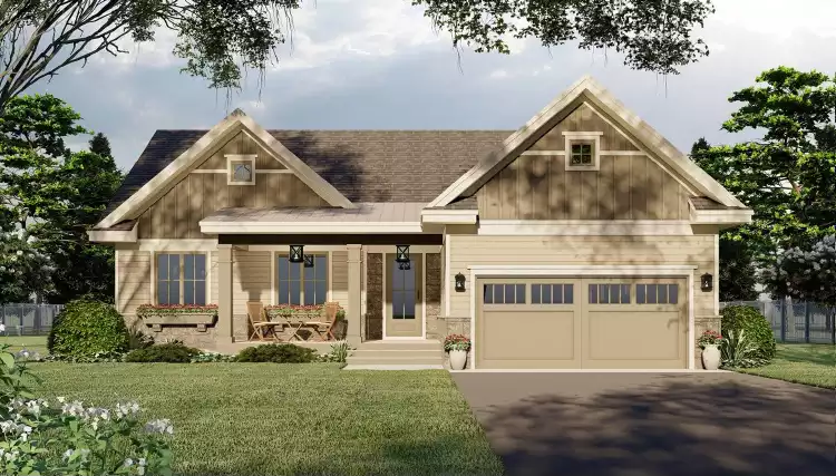 image of bungalow house plan 6357