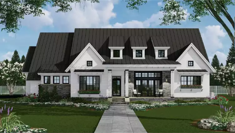 image of country house plan 6936