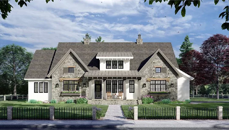 image of ranch house plan 8774