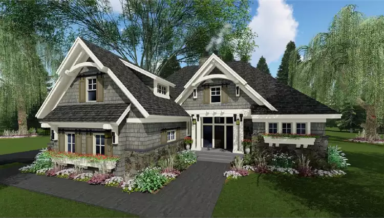 image of ranch house plan 2003