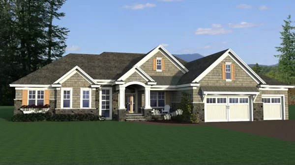 image of ranch house plan 9683
