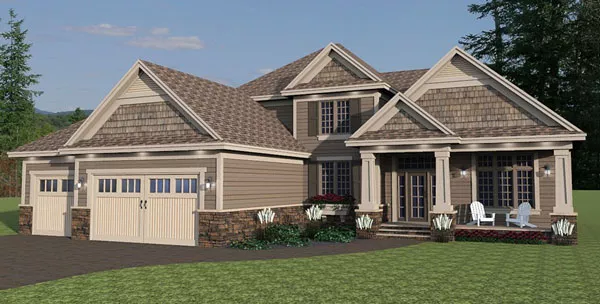 image of bungalow house plan 9736