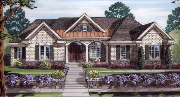 image of cottage house plan 9114