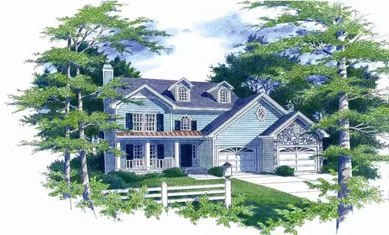 image of bungalow house plan 3428