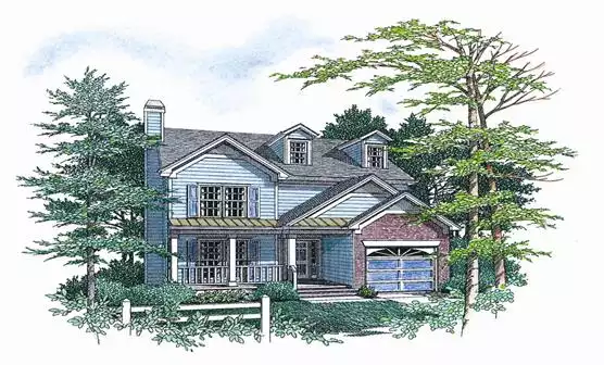 image of bungalow house plan 3473