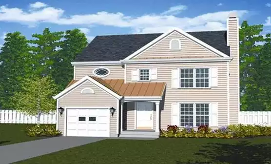 image of southern house plan 7732