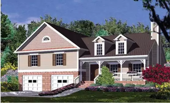 image of cape cod house plan 7737