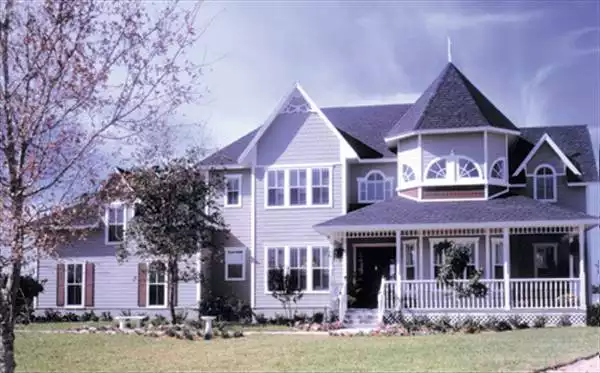 image of victorian house plan 4110