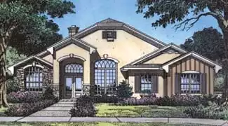 image of modern house plan 3932