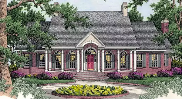 image of cottage house plan 4580