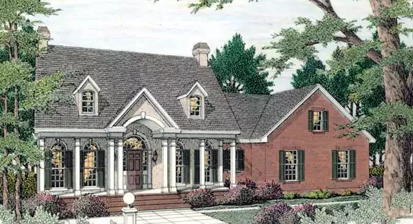 image of cape cod house plan 4659