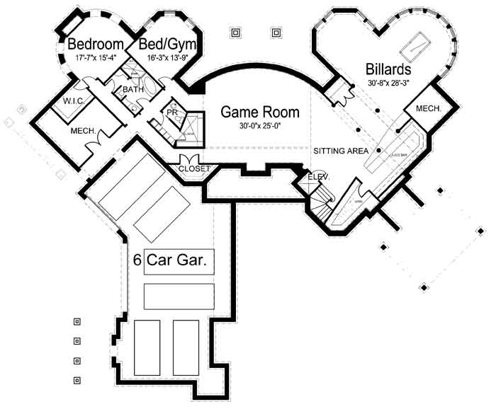 House Floor Plans with Basement