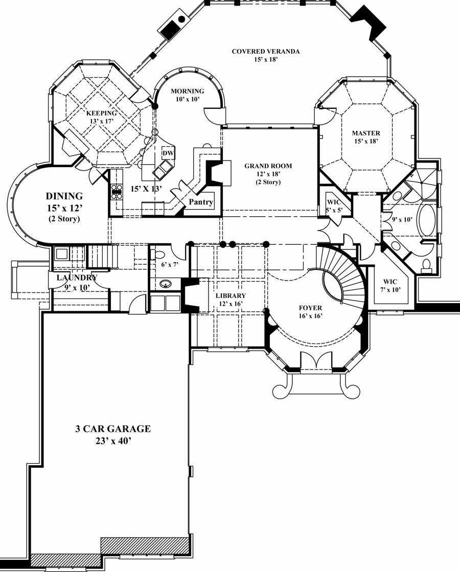 COURTYARD HOME FLOOR PLANS   Over 5000 House Plans