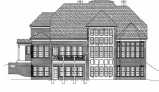 Rear Elevation image of Vienna House Plan