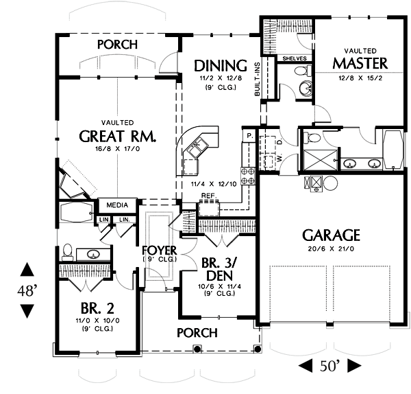 House Plan 2432: Hollis