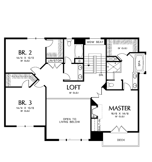 Wickford 5546 - 3 Bedrooms and 3.5 Baths | The House Designers