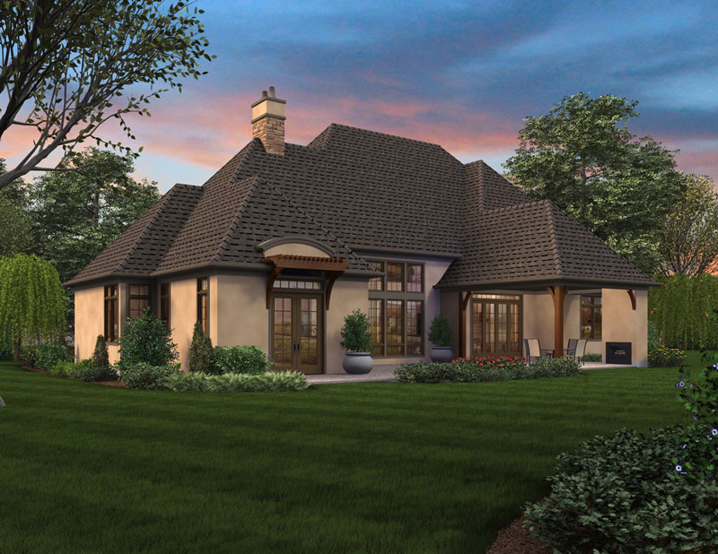 Denton 5195 4 Bedrooms and 3 Baths The House Designers