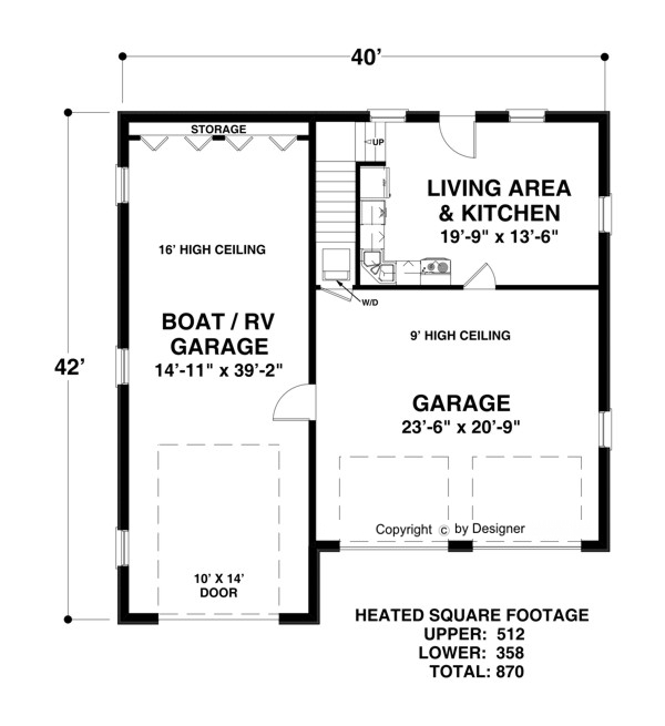 House Plans with RV Garage