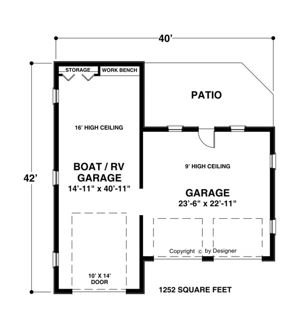 House Plans with RV Garages Attached