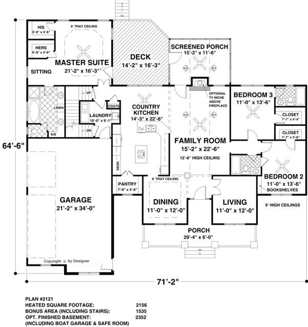 The Long Meadow 1169 - 3 Bedrooms and 3.5 Baths | The House Designers