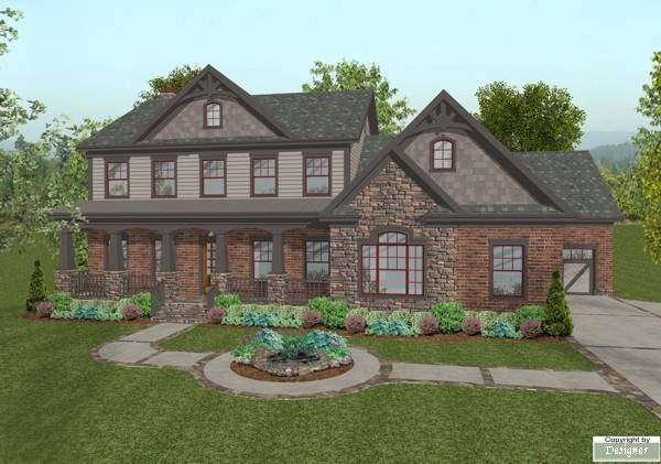 The Habersham 1033 4 Bedrooms and 4 Baths The House