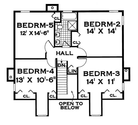 Family House Plans on Perfect For A Large Family House Plan   7004