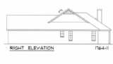 Right Elevation image of The Getaway House Plan