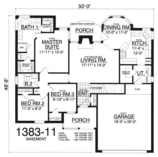 The Gleaners 8170 3 Bedrooms and 2.5 Baths The House Designers