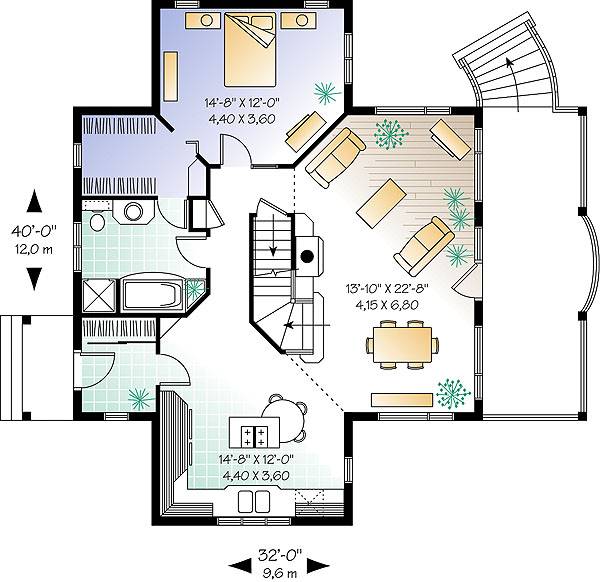 One Level House Floor Plans