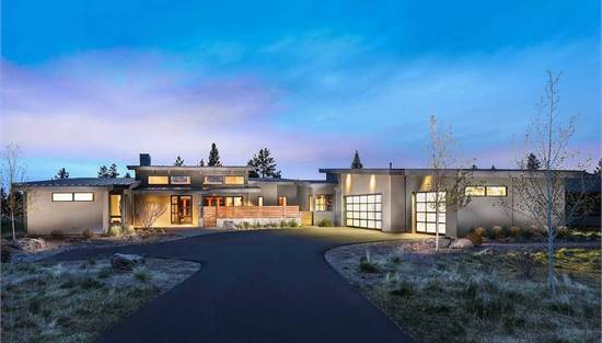 Stunning Ranch Contemporary Home with 3-Car Garage
