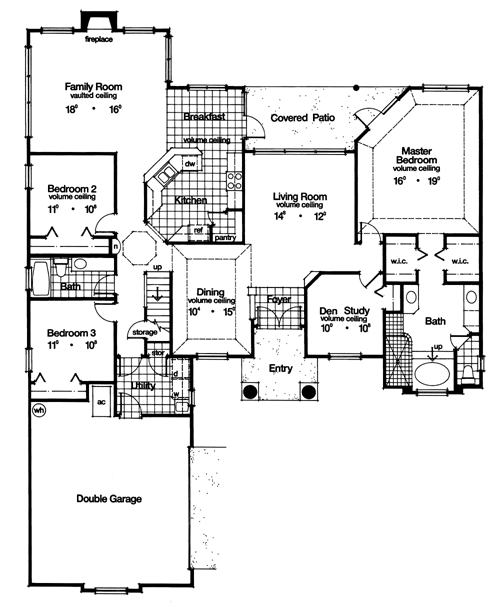 4024 - 3 Bedrooms and 2.5 Baths | The House Designers