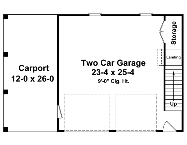 1st Level Floorplan image of The Matilda House Plan