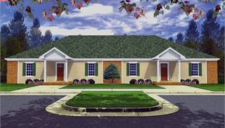 image of Three Bedroom Duplex House Plan
