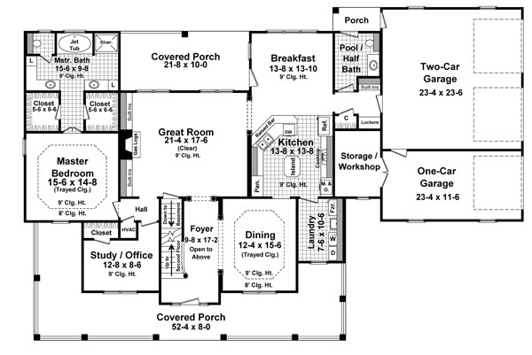 3000 Sq Ft. House Floor Plan