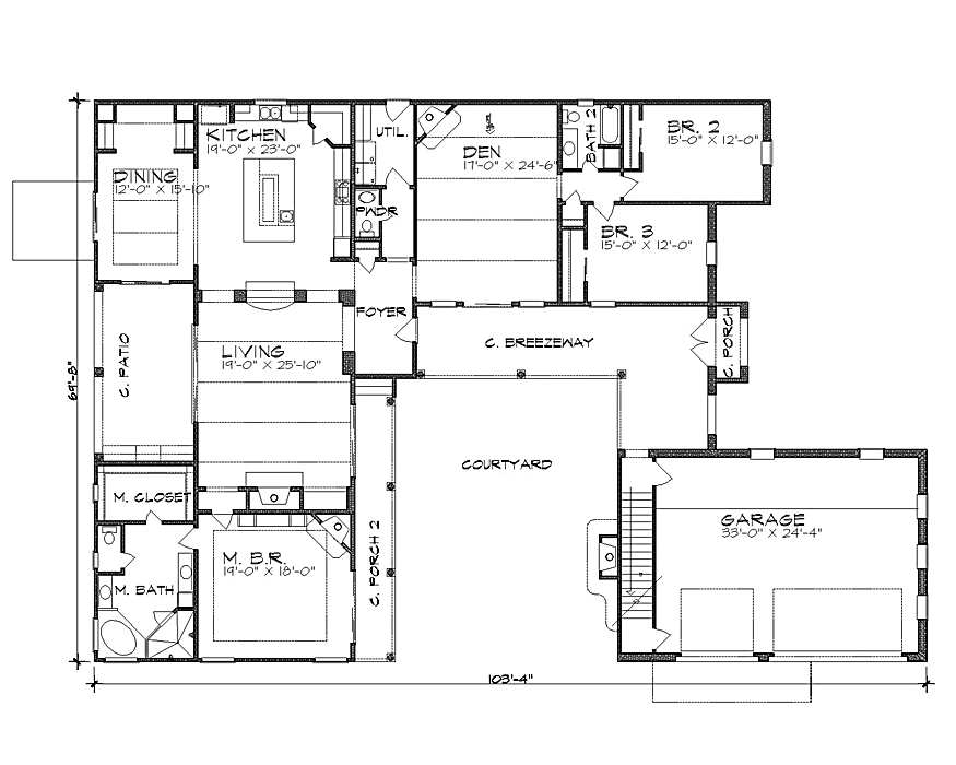 Spanish Style House Floor Plans With Home Plan Design   xaonai