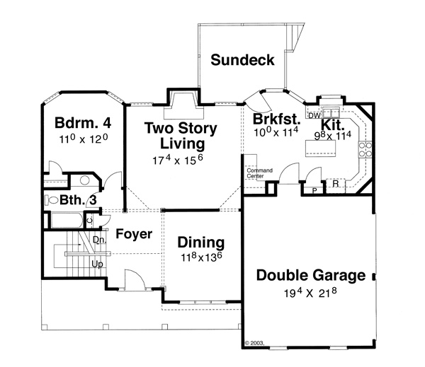 Dupree 5847 4 Bedrooms and 3.5 Baths The House Designers