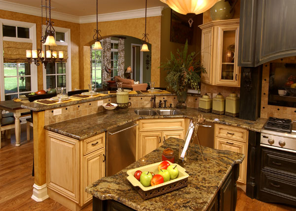 House Plans With Gorgeous Kitchen Islands | The House Designers Blog