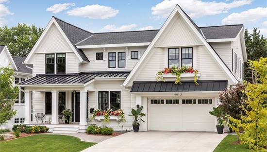 Beautiful Modern Farmhouse with Front Entry Garage
