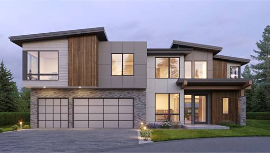 Beautiful Contemporary Home with Two Story Foyer