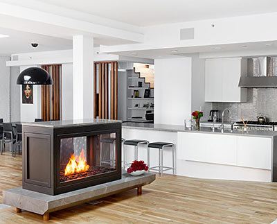 Customizable Fireplaces You Can Install Anywhere