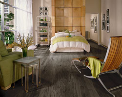 Elegant Gray Hardwood Flooring
