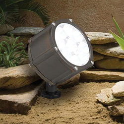 LAMPS PLUS® Kichler Bronze LED 35 Degree Landscape Flood Light
