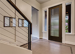 1. A Simple yet Striking Modern Entry Accent