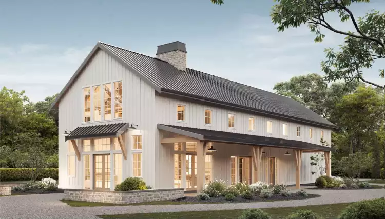 image of affordable modern farmhouse plan 8039