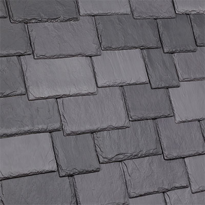 DaVinci Roofscapes Multi-Width Slate in EcoBlend