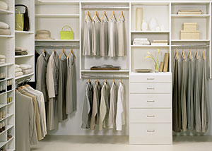California Closets Walk-In Closet